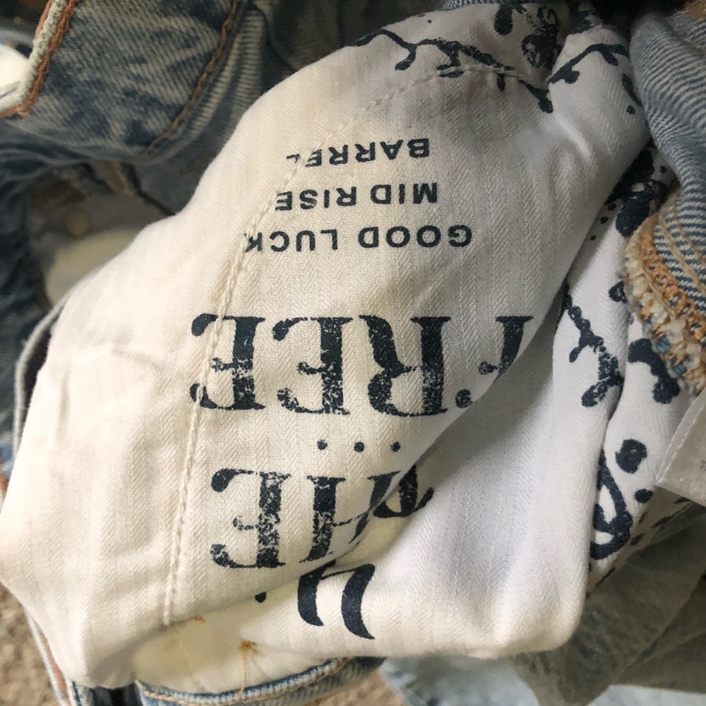 2 pairs free people jeans - Picture 5 of 5